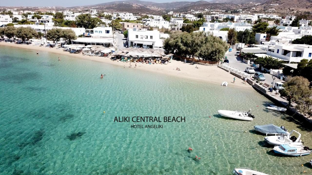 Angeliki Seaside Hotel Alikí Kültér fotó