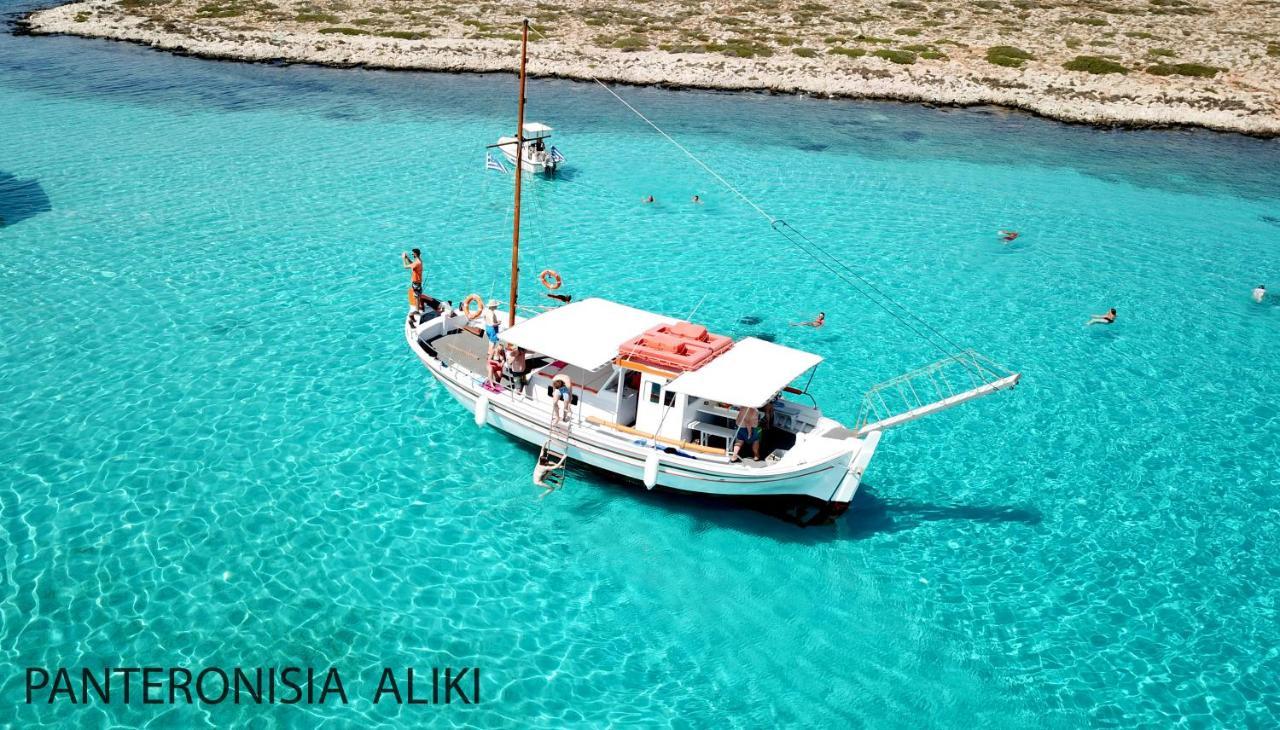 Angeliki Seaside Hotel Alikí Kültér fotó