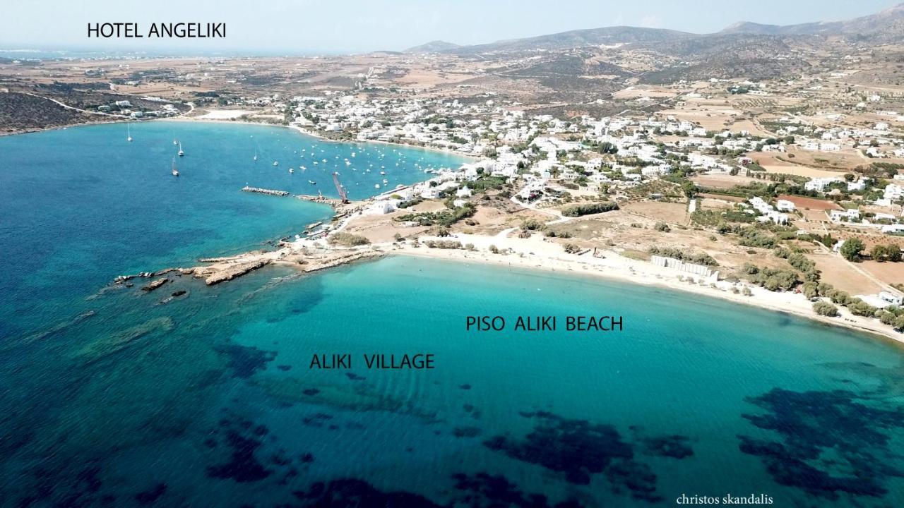 Angeliki Seaside Hotel Alikí Kültér fotó