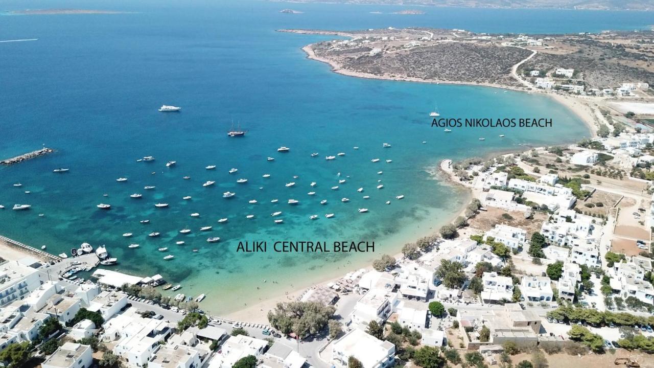 Angeliki Seaside Hotel Alikí Kültér fotó